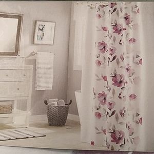 SKL fabric shower curtain